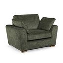Melton Armchair in Tilda Emerald Fabric