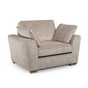 Melton Armchair in  Tilda Latte Fabric