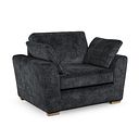 Melton Armchair in Tilda Midnight Fabric