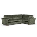 Melton Left Hand Corner Sofa in Tilda Emerald Fabric