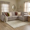 Melton Left Hand Corner Sofa in  Tilda Latte Fabric