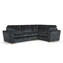 Melton Left Hand Corner Sofa in Tilda Midnight Fabric
