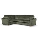 Melton Right Hand Corner Sofa in Tilda Emerald Fabric