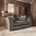 Milldale 2 Seater Sofa in Garda Moody Fabric with Earth Scatters