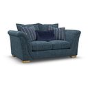 Milldale 2 Seater Sofa in  Milo Navy Fabric with Navy Scatters