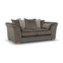 Milldale 3 Seater Pillow Back Sofa in Garda Moody Fabric with Earth Scatters