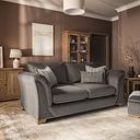 Milldale 3 Seater Sofa in Garda Moody Fabric with Earth Scatters