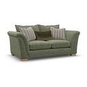 Milldale 3 Seater Sofa in Milo Olive Fabric with Earth Scatters