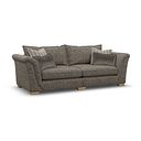 Milldale 4 Seater Sofa in  Milo Mocha Fabric with Earth Scatters