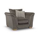 Milldale Armchair in Garda Moody Fabric with Earth Scatters