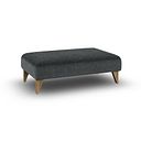 Milldale Footstool in Garda Carbon Fabric