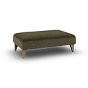 Milldale Footstool in Garda Seaweed Fabric