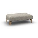 Milldale Footstool in  Milo Mink Fabric