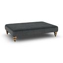 Milldale Grande Footstool in Garda Carbon Fabric
