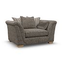 Milldale Pillow Back Loveseat in  Milo Mocha Fabric with Earth Scatters