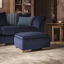 Milldale Storage Footstool in Garda Atomic Fabric