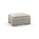Milldale Storage Footstool in Milo Cream Fabric