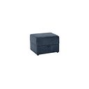 Milner Storage Footstool in Denim Fabric