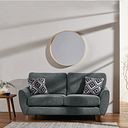 Milner 2 Seater Sofa in Granite Fabric