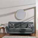 Milner 3 Seater Sofa in Granite Fabric