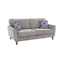 Milner 3 Seater Sofa in Shark Fabric