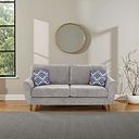Milner 3 Seater Sofa in Shark Fabric