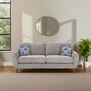 Milner 4 Seater Sofa in Shark Fabric