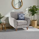 Milner Armchair in Shark Fabric