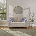 Milner 2 Seater Sofa in Stone Fabric