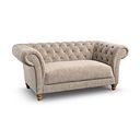 Montgomery 2 Seater Sofa in Arlan Abalone Fabric