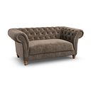 Montgomery 2 Seater Sofa in Arlan Smokestone Fabric