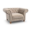 Montgomery Armchair in Arlan Abalone Fabric