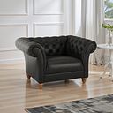 Montgomery Armchair in Ash Leather