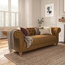 Montgomery 3 Seater Sofa in Brown Leather