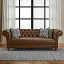 Montgomery 3 Seater Sofa in Camel Leather