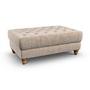 Montgomery Footstool in Arlan Abalone Fabric