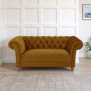 Montgomery 2 Seater Sofa in Saffron Velvet