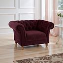 Montgomery Armchair in Shiraz Velvet