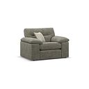 Morgan Armchair in Olive Green Fabric