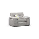 Morgan Armchair in Santos Silver