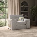 Morgan Armchair in Santos Silver