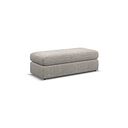 Morgan Large Fender Footstool in Santos Mink fabric