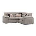 Morgan Modular Group 1 in Santos Mink with Orange and Beige Scatters 