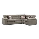 Morgan Modular Group 2 in Santos Taupe with Orange and Beige Scatters 