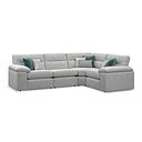 Morgan Modular Group 2 in Cupid Silver fabric