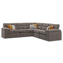 Morgan Modular Group 3 in Cupid Brown fabric
