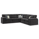 Morgan Modular Group 3 in Santos Black with Green and Grey Scatters 