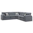 Morgan Modular Group 3 in Santos Grey with Green and Grey Scatters 