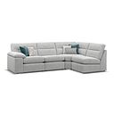 Morgan Modular Group 4 in Cupid Silver fabric