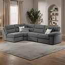 Morgan Modular Group 5 in Santos Grey with Green and Grey Scatters 